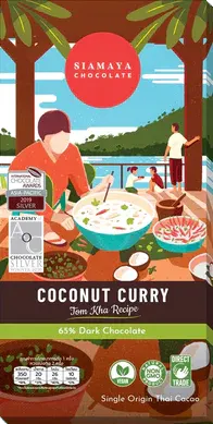 椰子咖喱风味巧克力